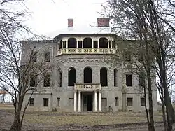 Petre P. Carp mansion in Țibănești