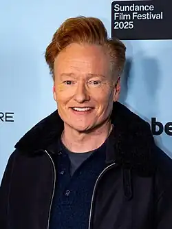 Photo of Conan O'Brien in January 2025.