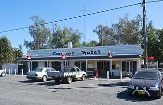The "famed" Conargo Pub praised by the Ute Muster sub-culture