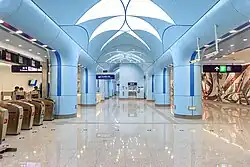 Line 19 concourse