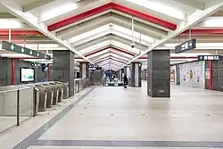 Line 6 concourse (October 2021)