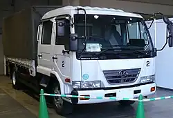 UD Condor LK Double Cab with cargo dropside (2002 facelift)