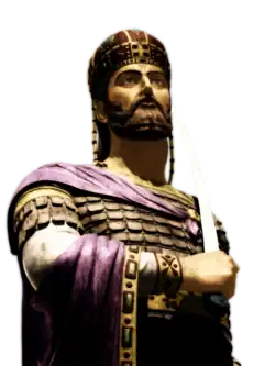 Blessed Emperor Constantine XI Palaiologos, last Byzantine emperor.