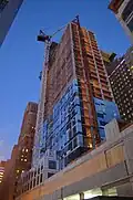 Tower under construction in 2014.