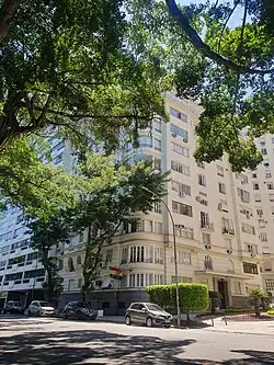 Building hosting the Consulate-General in Rio de Janeiro