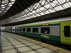 Dublin service waiting to depart