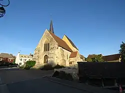 The church of Saint-Denis, in Cormes