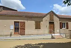 The town hall in Corneillan