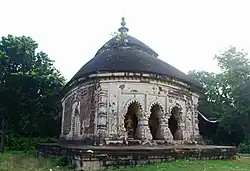 Abandoned temple Gour Nitai