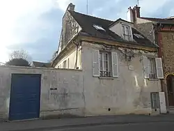 House where lived the artist Corot