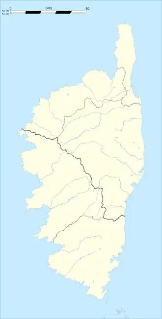 Altiani is located in Corsica