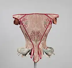 European corset from the mid-late 18th century