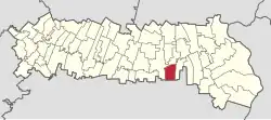 Location in Ialomița County