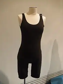 Cotton jersey bathing suit c. 1910s