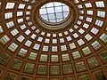 The dome above the staircase