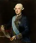 Count de Floridablanca, painting by Goya ca. 1782-83