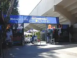 Main Entrance to the Countrywide Classic at UCLA's L.A. Tennis Center.