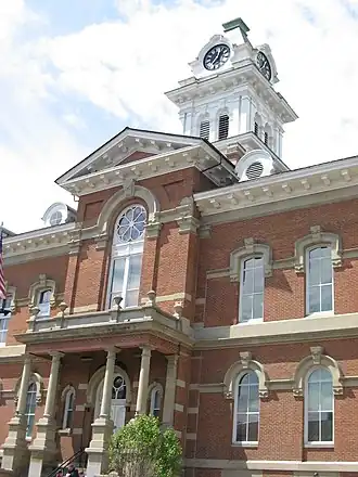 The Athens County Courthouse in Athens