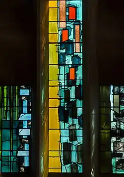 Baptistry window, detail