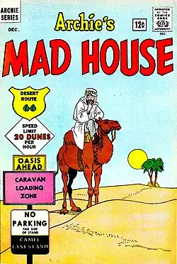 Cover of Archie's Madhouse #30 (December 1963)