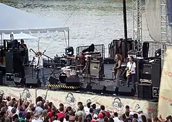 Cowboy Mouth performing in Nashville, Tennessee
