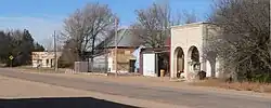 Main Street in Cowles, November 2012