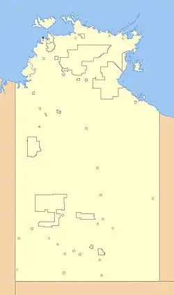 Location of Wagait Shire
