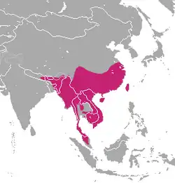Map of range