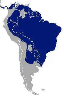 Map of range