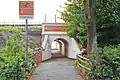 Craigendoran station entrance in 1994