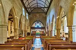 Nave, looking east