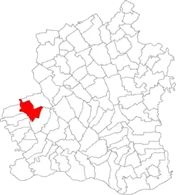 Location in Teleorman County
