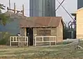 The old city jail in Crawford.