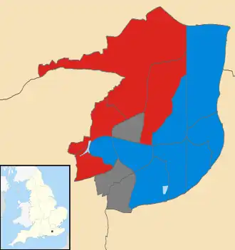 2011 results map