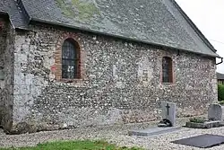 The church in Criquetot-sur-Longueville