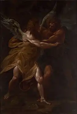 Jacob Wrestling with the Angel, Minneapolis Institute of Art