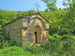 Church of Arhangel Mihail above the village