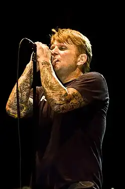 McGowan with Cro-Mags in 2010