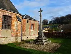 The cemetery cross in Saint-Germain-des-Essourts
