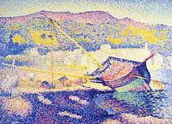 La barque bleue, 1899