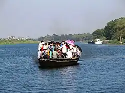 The Ganges river at Mayapur