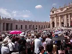 Image 19The crowds of tourists in St. Peter's Square are a target for pickpockets (from Vatican City)
