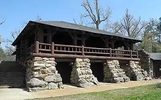Civilian Conservation Corps pavilion