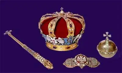 Serbian crown jewels of the Karađorđević dynasty