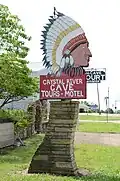 Tourist Camp sign