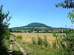 View towards Říp
