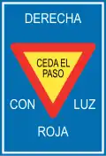 Turn right on red light