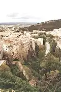Júcar River flowing through Cuenca.