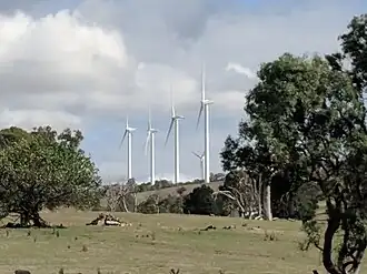 Cullerin Range Wind Farm from Cullerin