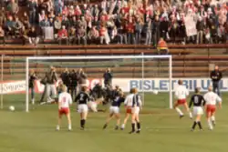 the replay of the Norwegian Football Cup final of 1984.